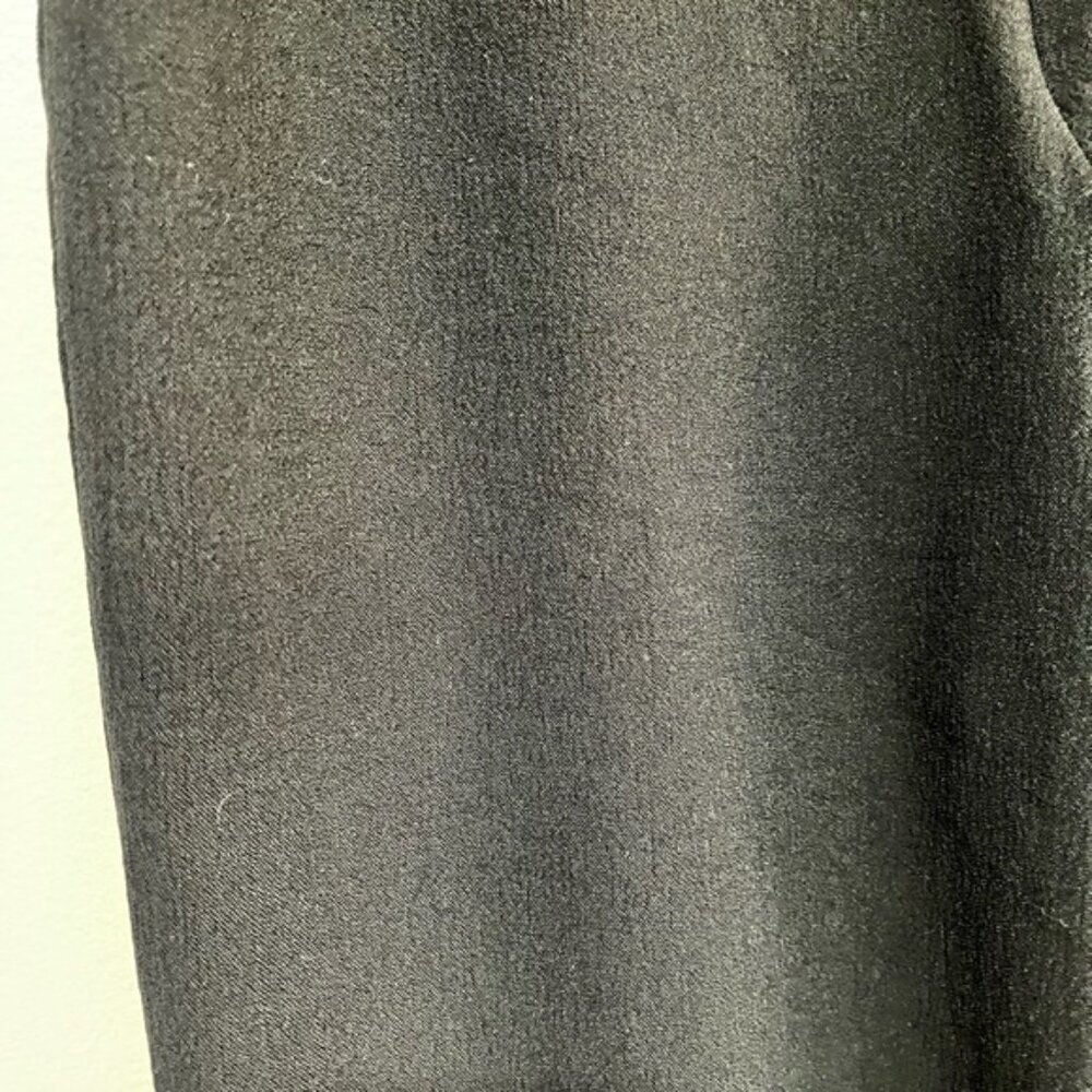Plus Size Black Cropped Pants with Lace Hem - Size XXL - Picture 7 of 8